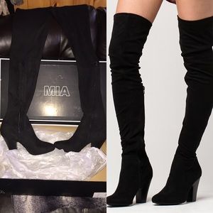 mia thigh high boots