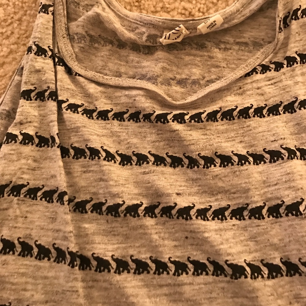 Cute elephant top