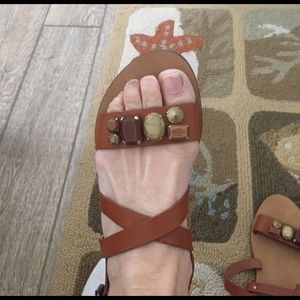 Anthropology NEW Miss Albright Sandals. Size 9