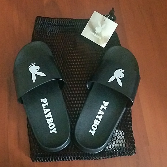 playboy slides shoes