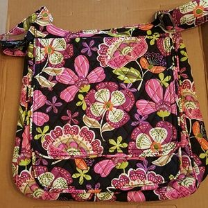 Vera Bradley Pirouette Pink Mailbag Handbag