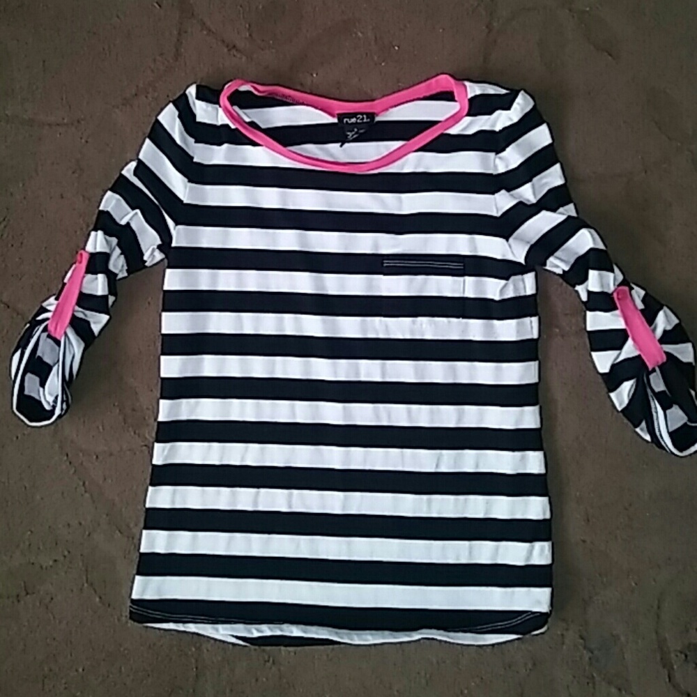 B&W Striped T-shirt