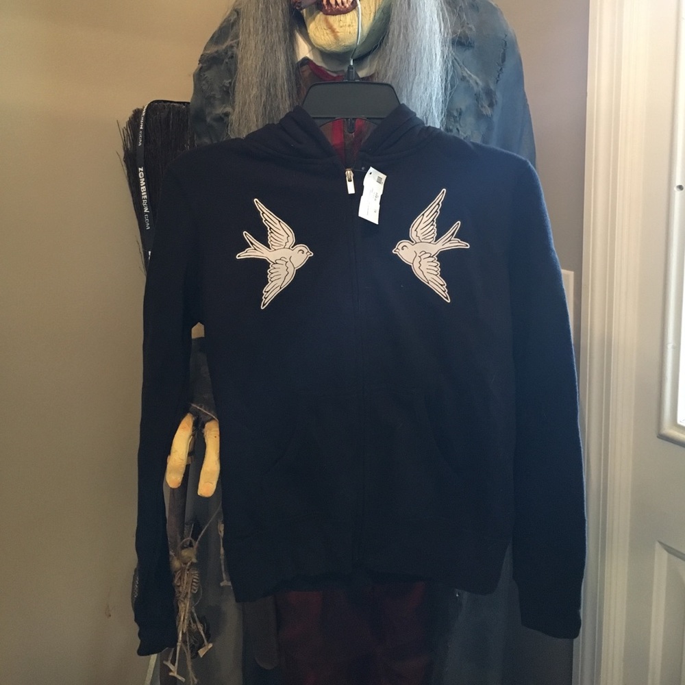 Too Fast Brand Sparrow Zip Hoodie
