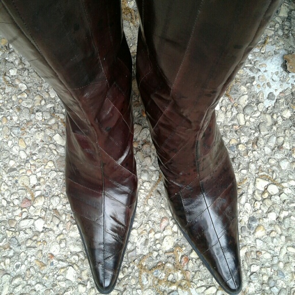 J Renee Eelskin Boots NEW
