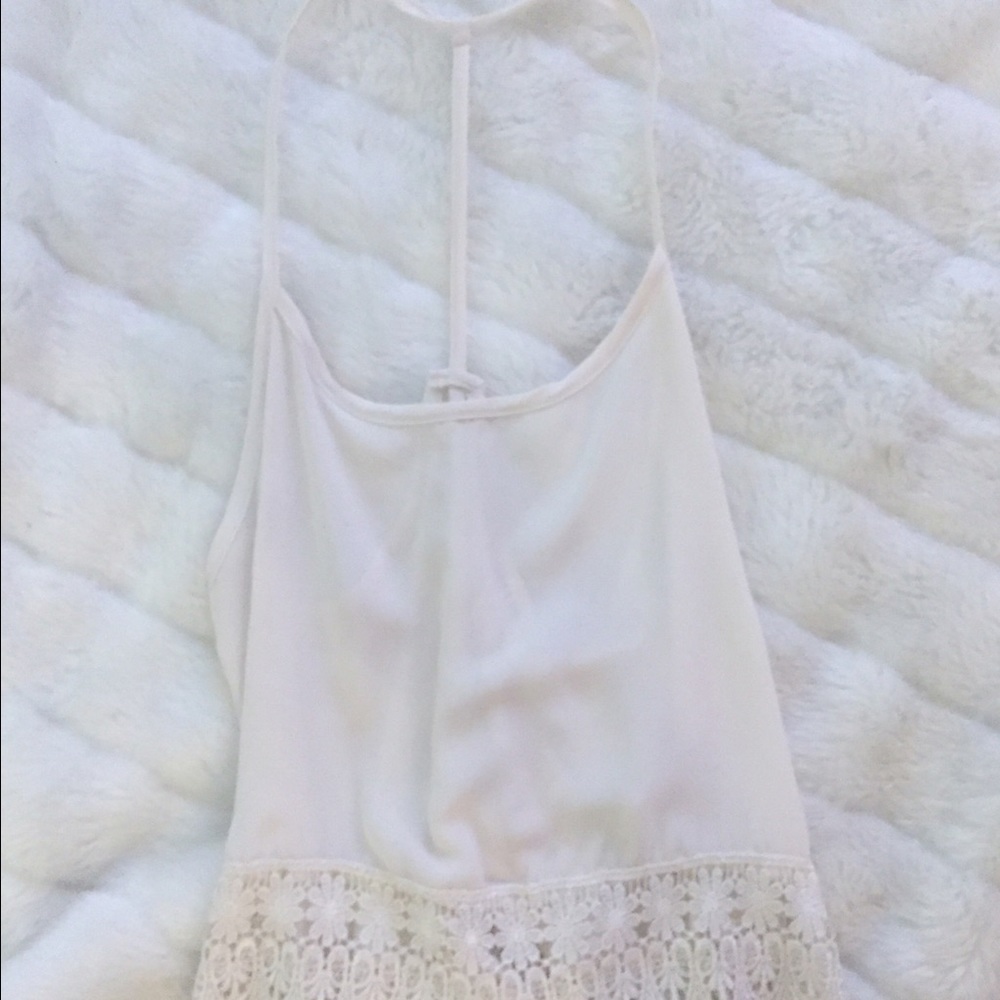 Poetry cream racerback cami