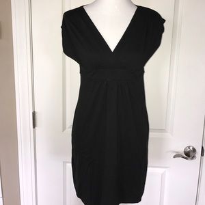 LOFT Cotton Empire-waist Dress, Size Small Petite