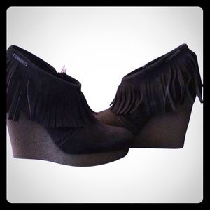 Diesel Wedge Booties