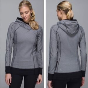 Lululemon Think Fast Hoodie Herringbone