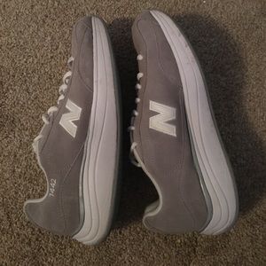grey velvet new balance sneakers