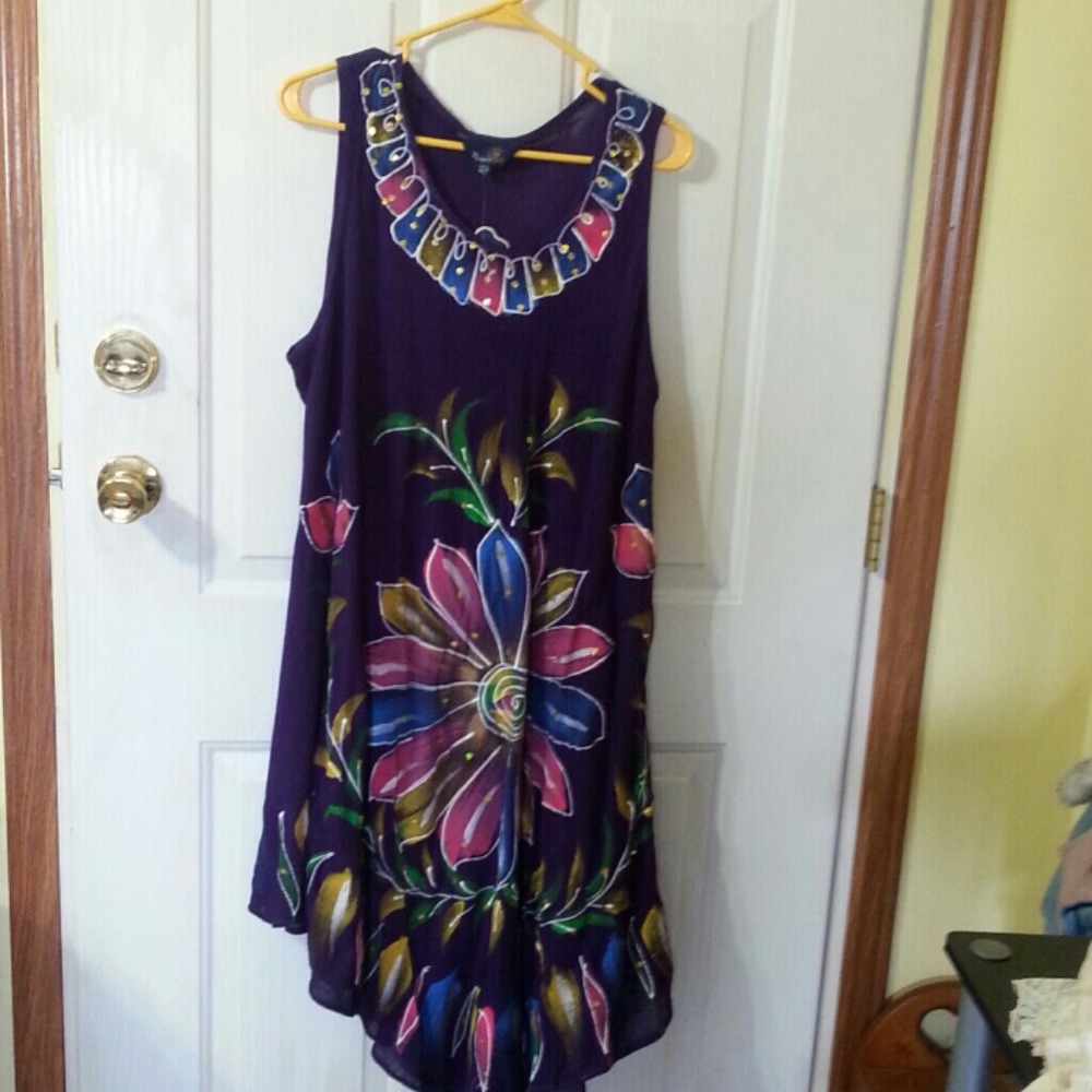 Riviera Sun Free Size Sun or Patio Dress