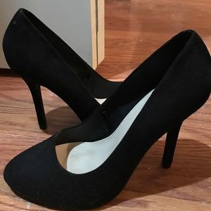 Black heels