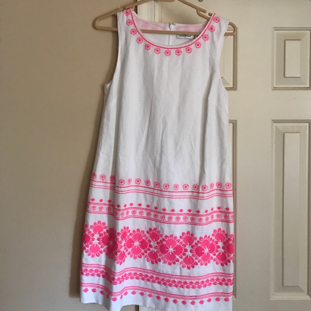 Vineyard Vines linen summer dress