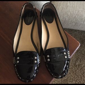 Kate spade black flats