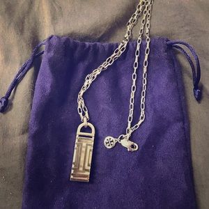 Tory burch fit bit necklace