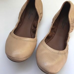 Lucky Brand Shimmer Ballet Flats // 7.5
