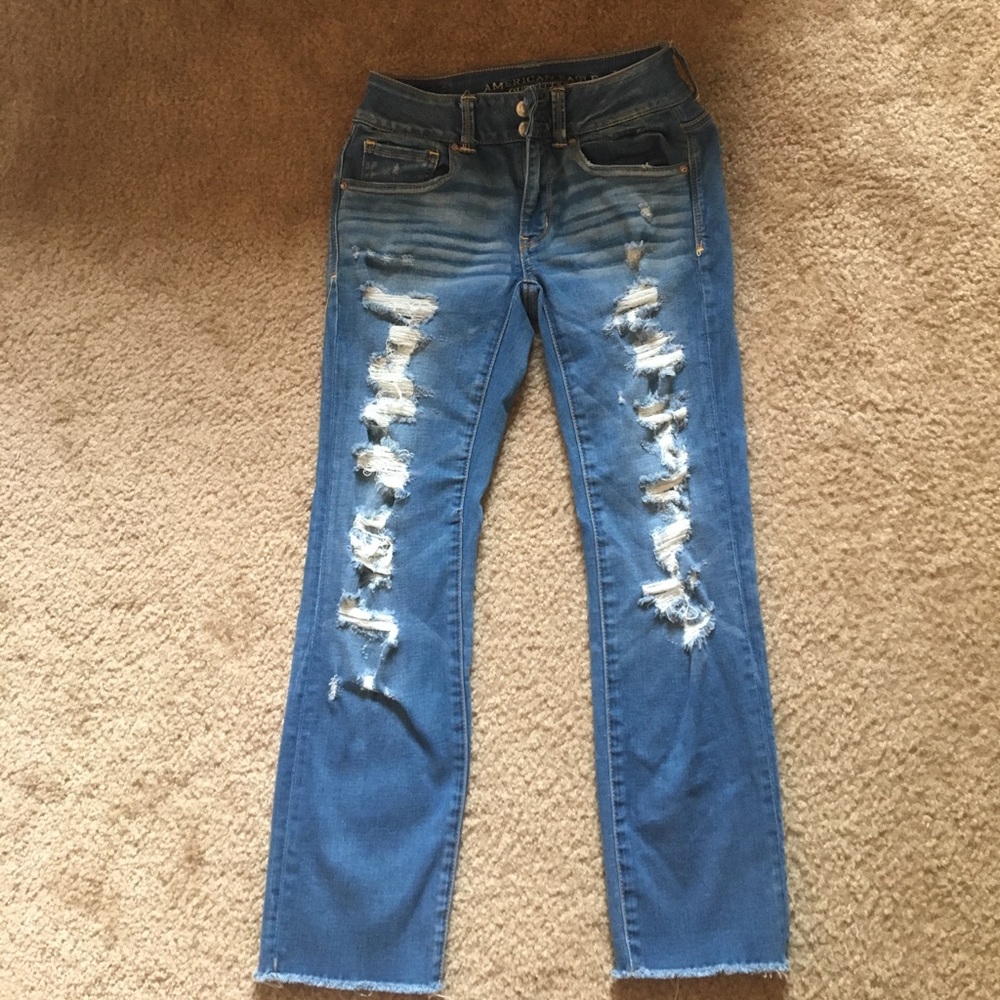 AE artist crop capris