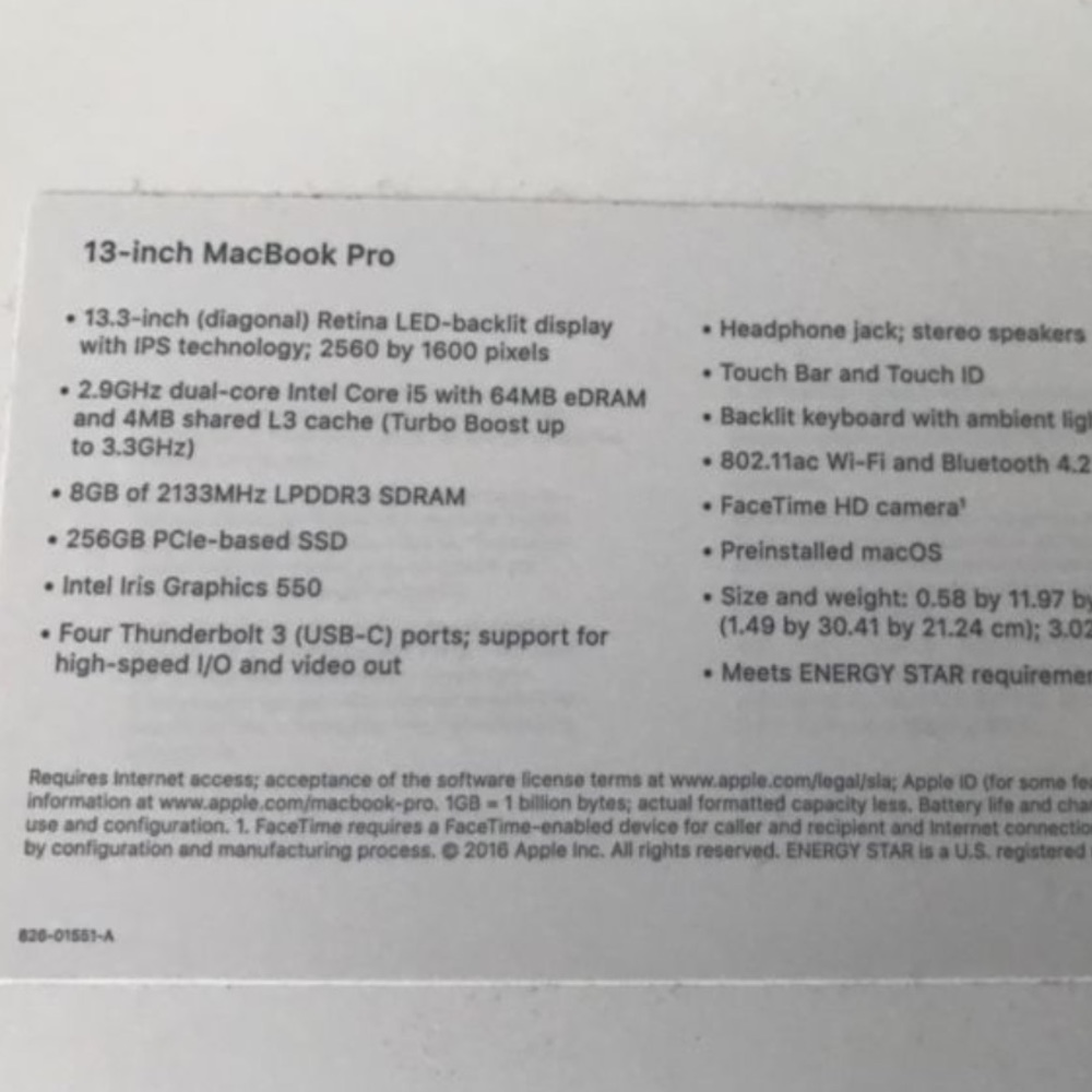 MACBOOK PRO - Picture 2 of 5