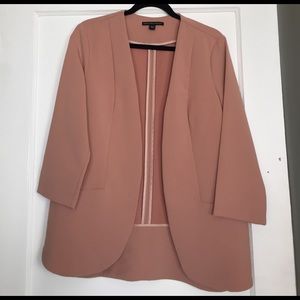 Harlowe and Graham blush blazer size L