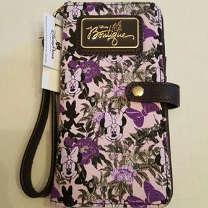 Disney Boutique Minnie Mouse Wallet Wristlet
