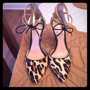 Gianni bini leopard heels