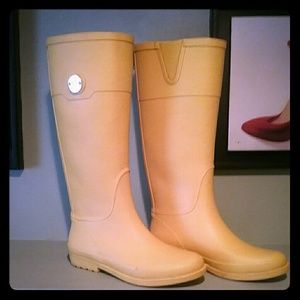 TH Back Zipper Rain Boots