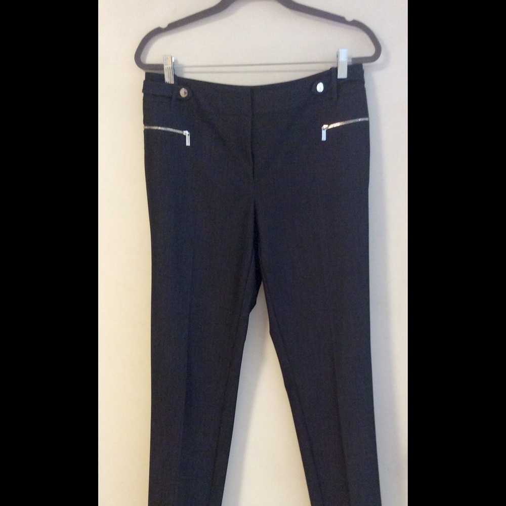 Calvin Klein "Luxe Stretch Denim Suiting" size 8,
