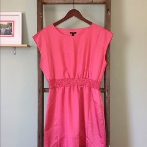 Pink satin JACOB dress