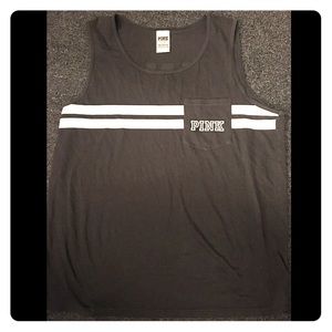Grey Victoria Secret (Pink) tank top
