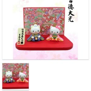Hello kitty with dear Daniel ceramic