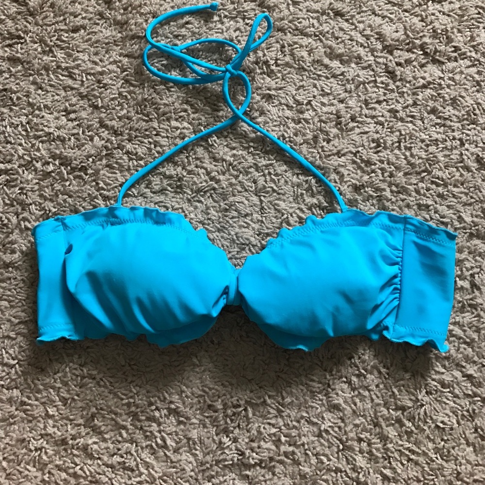 Blue Victoria's Secret Bikini Top