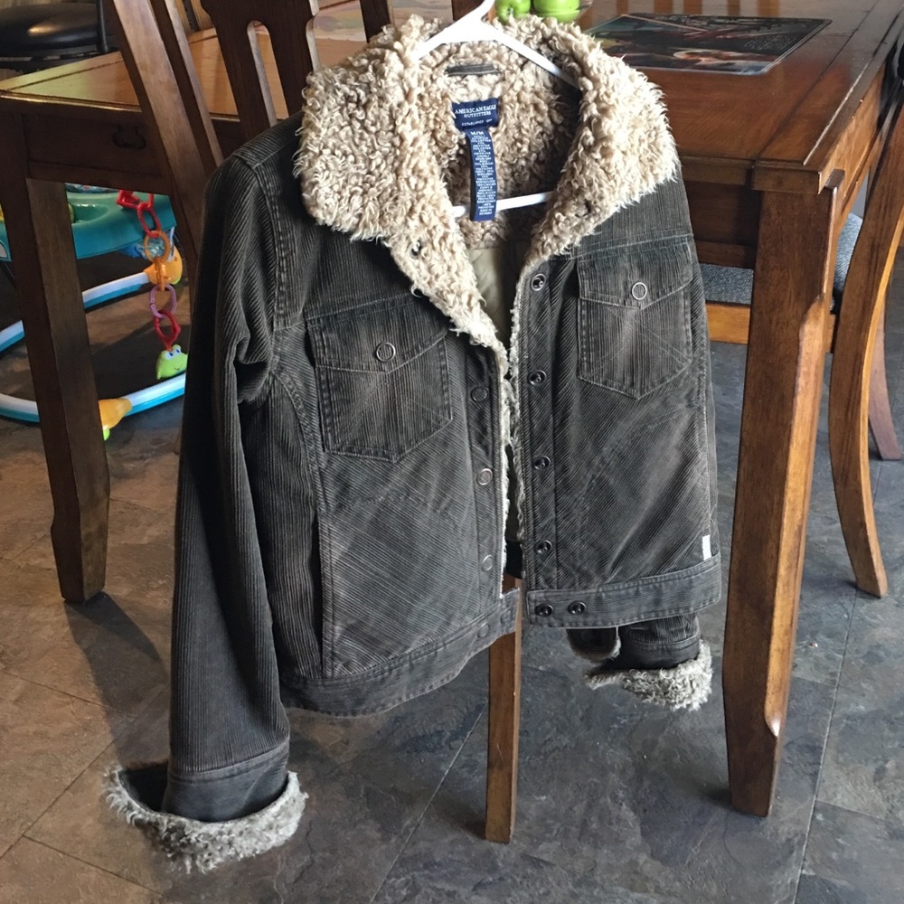 American Eagle Corduroy brown jacket
