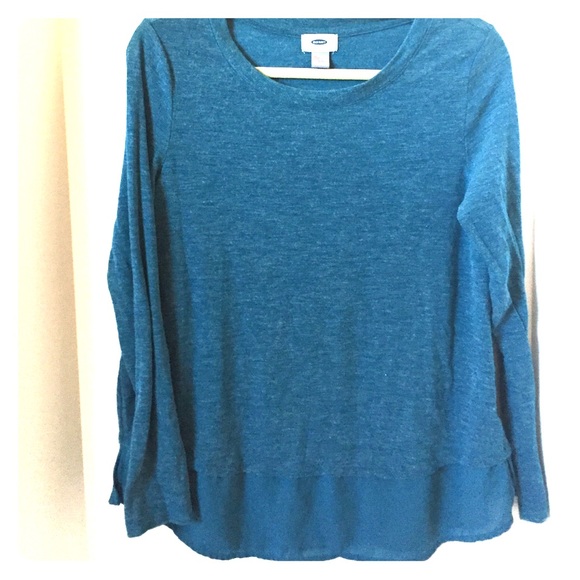 Old Navy Tops - Sheer Hem Top