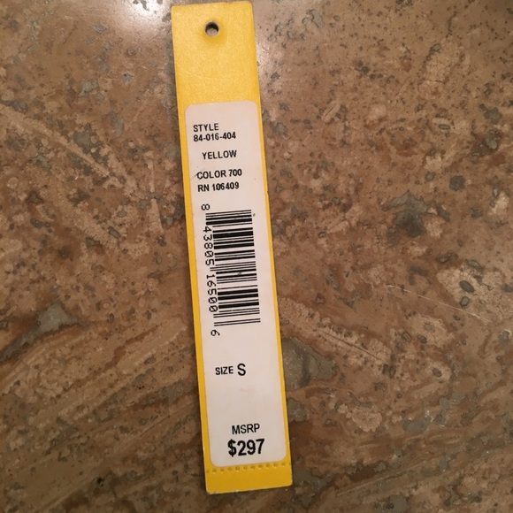 Alice + Olivia silk flowers yellow dress - Picture 4 of 6