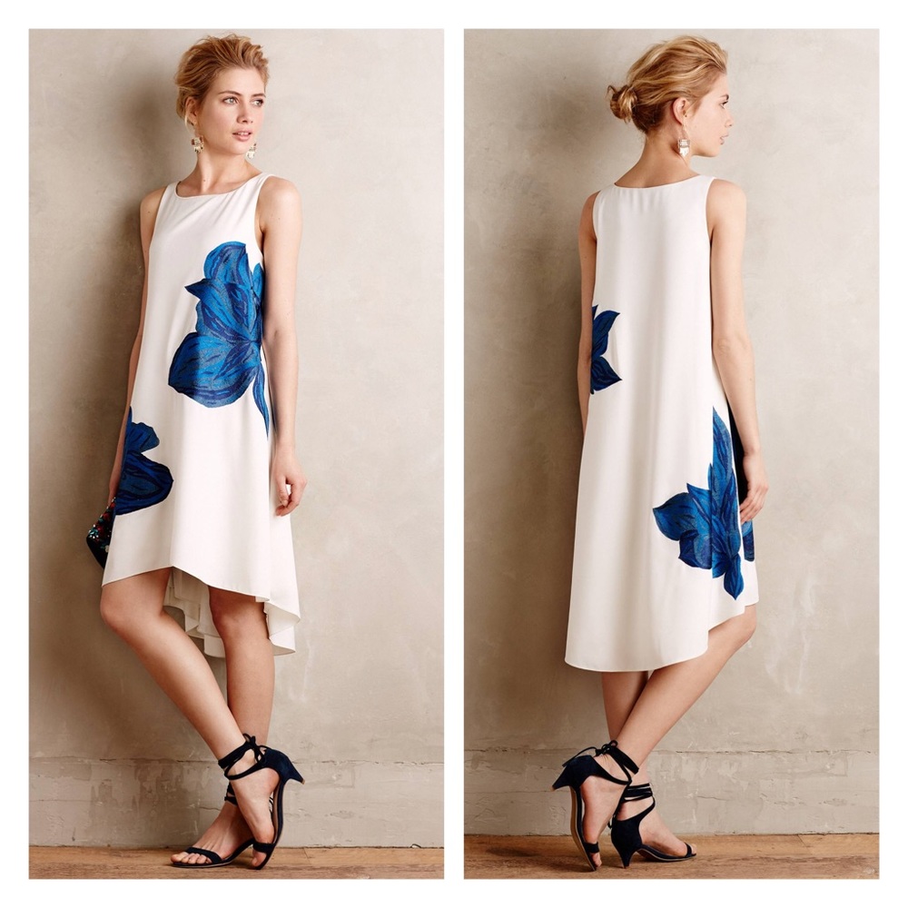 Embroidered Bluebell Dress