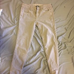 Light grey American eagle 360 super stretch jeans