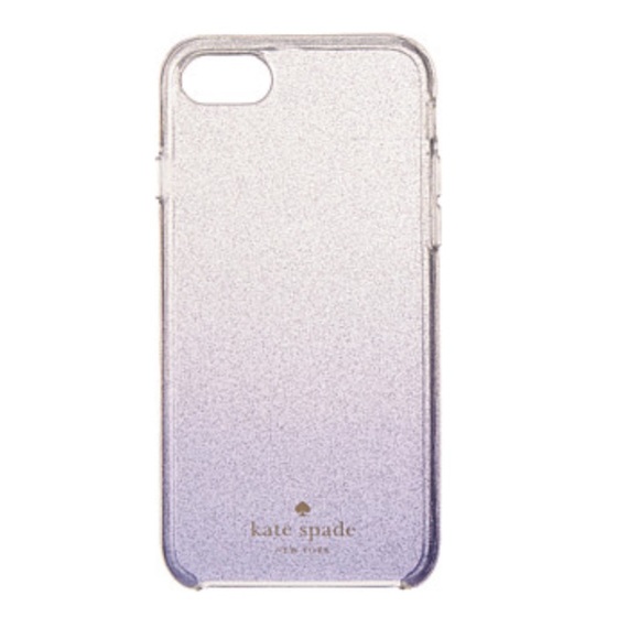 kate spade Accessories - Kate Spade IPhone 7 Purple Glitter Ombre Case