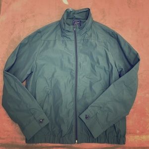 J. Crew Outerwear Green Windbreaker size Large