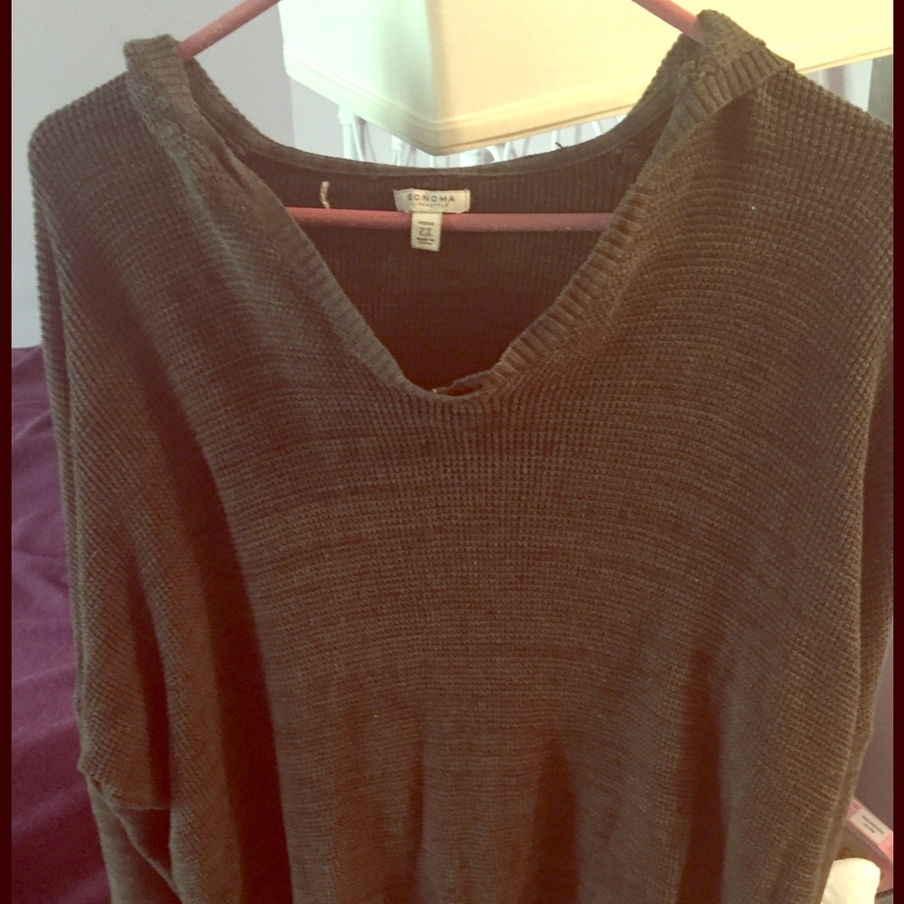 ***~discounted~**Hunter dolman sweater 2x Sonoma