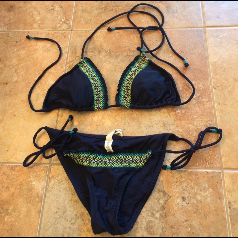 Dark blue American Eagle bikini