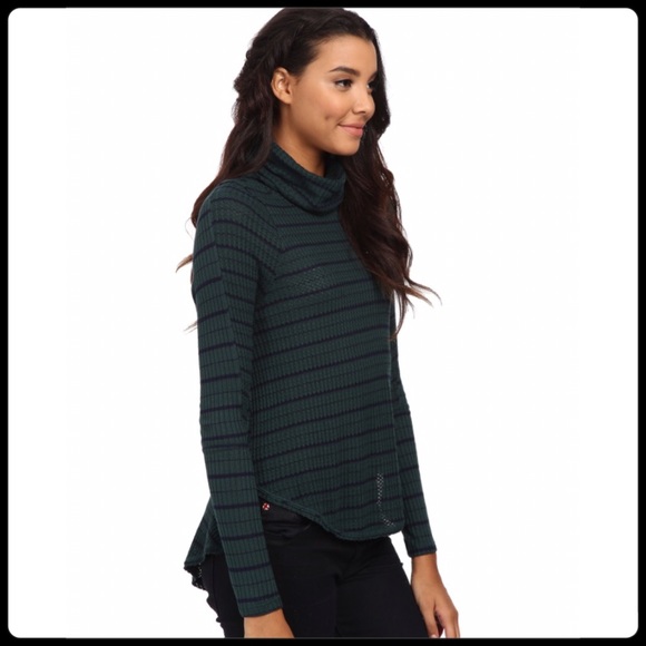 Free People striped thermal top - Picture 3 of 7