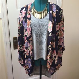 Like new floral cover up