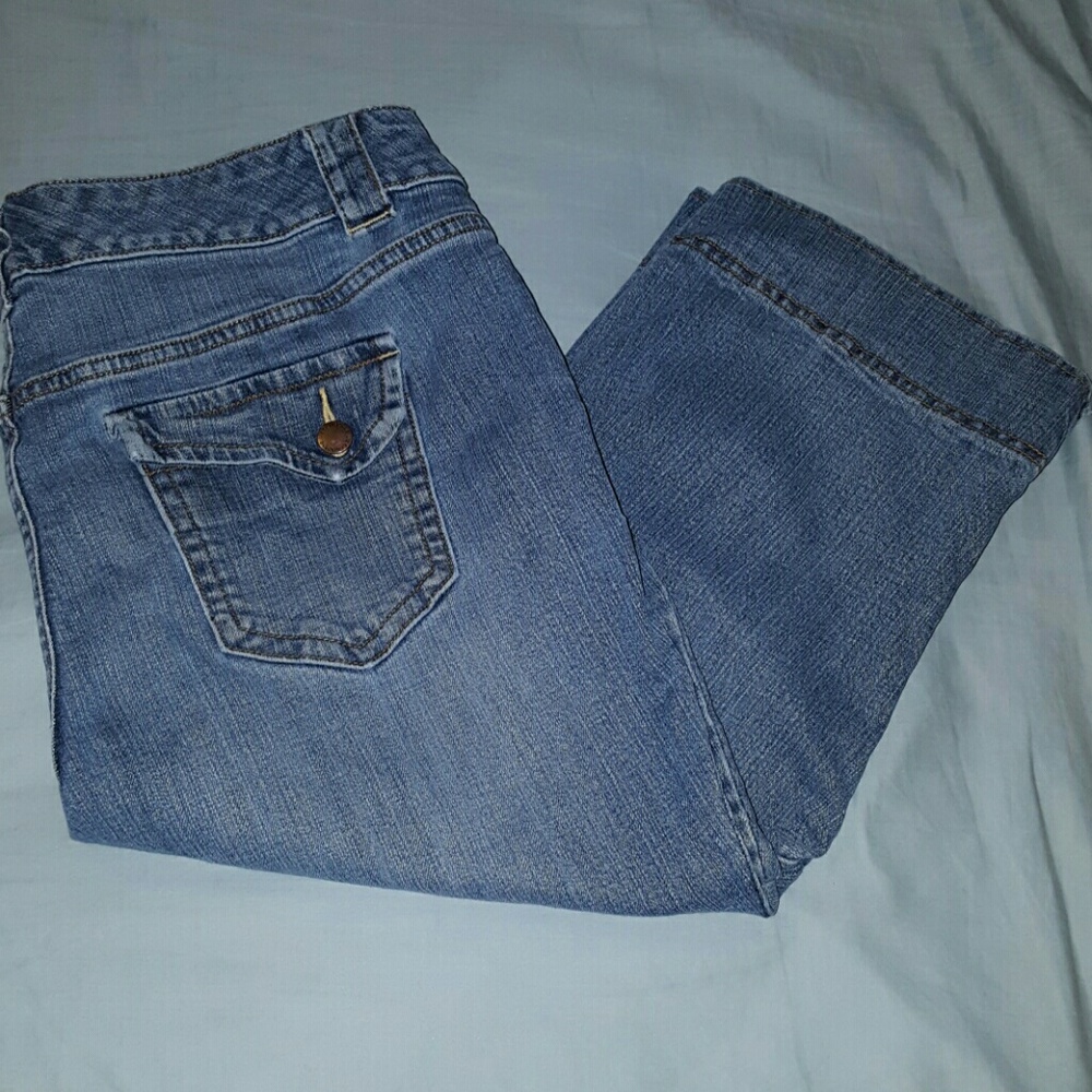 Denim Capri