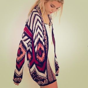 Ecoté Open Front Cardigan Sweater