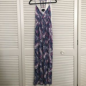 🌸Cynthia Rowley Purple Floral Maxi Dress🌸