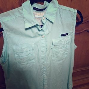 Columbia WOMAN SLEEVEless  PFG Bonehead™ Large.