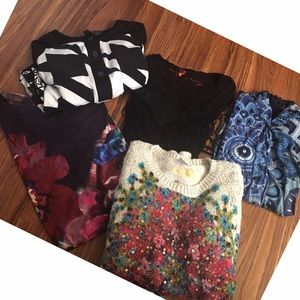 Bundle five items from Desigual
