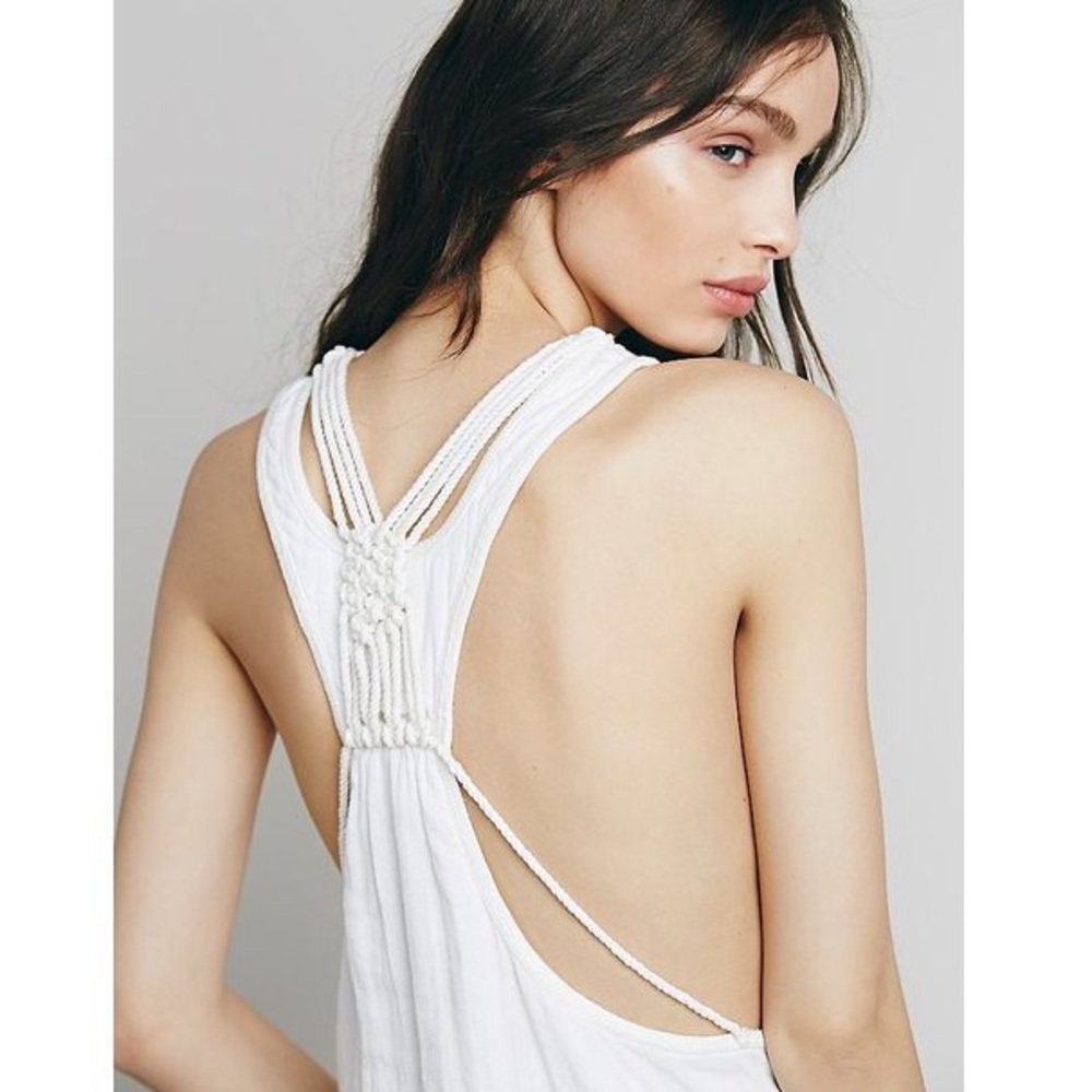Free People Knotted Detail Top