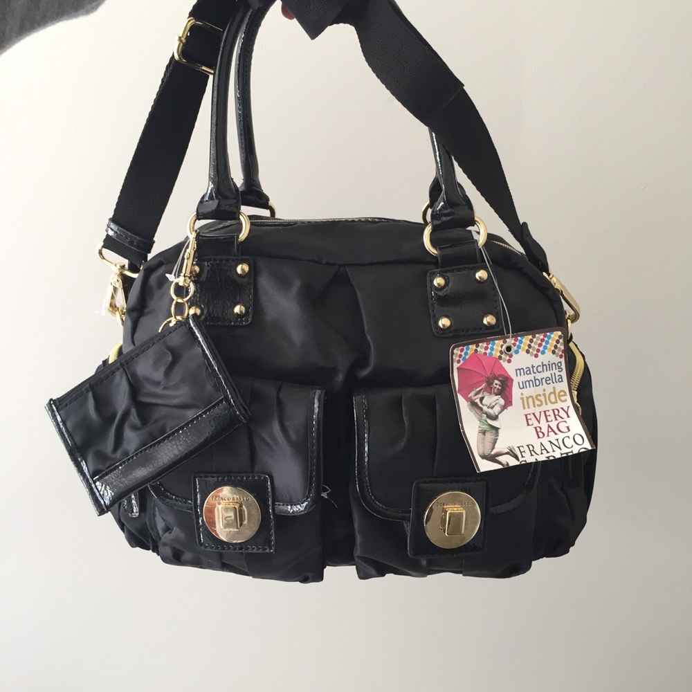 Franco Sarto black purse NWT