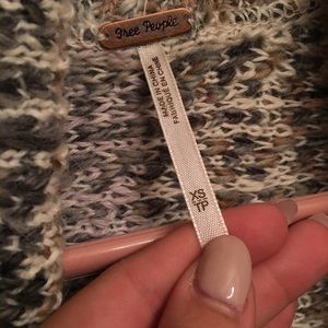 Free people fringe cardigan sweater