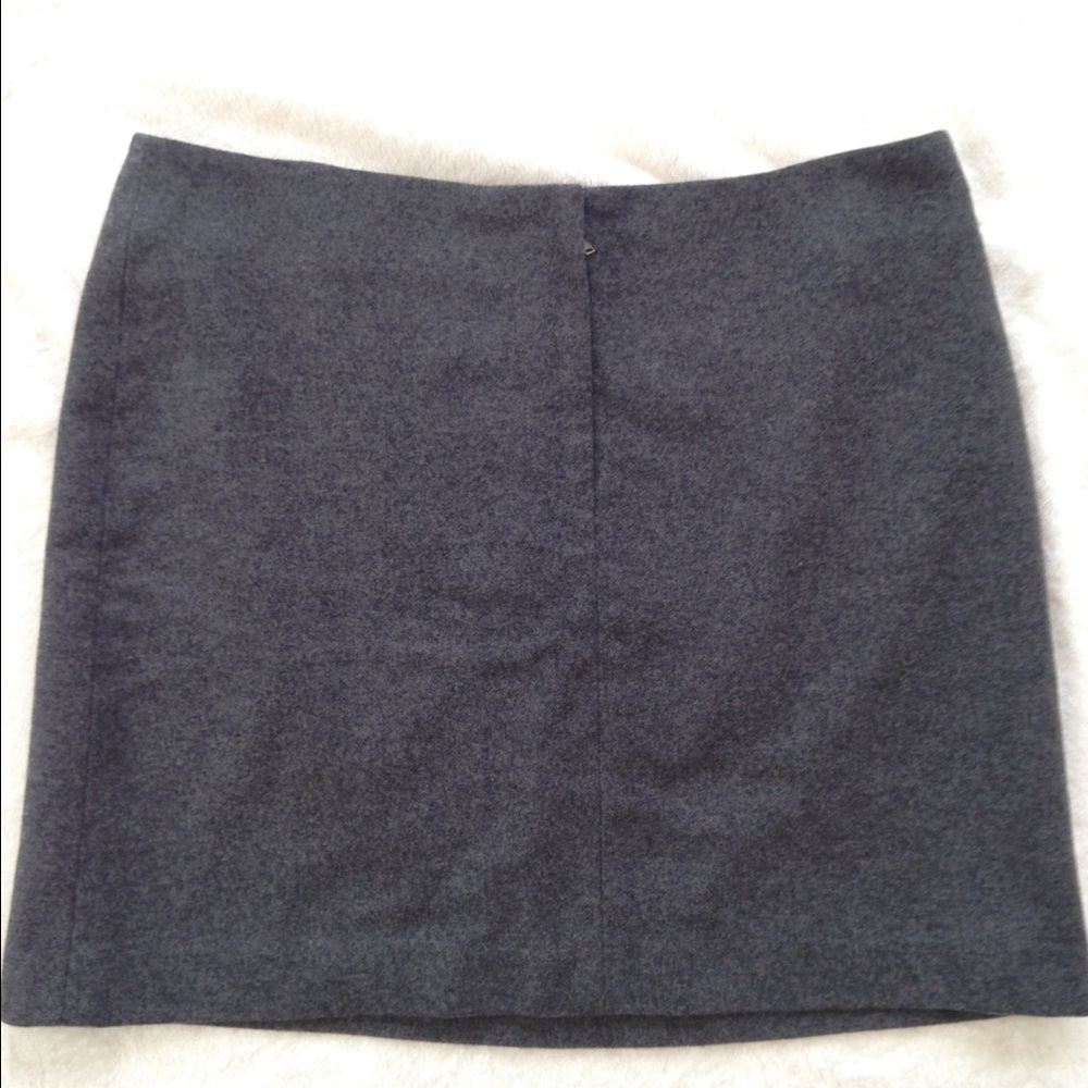 J.Crew grey wool skirt